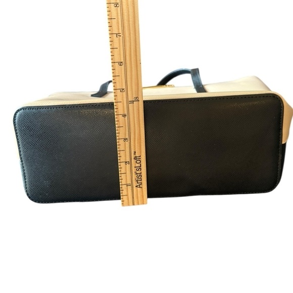 ▶️ Ted Baker ◀️ Two Tone Zippered Tote - Picture 12 of 14